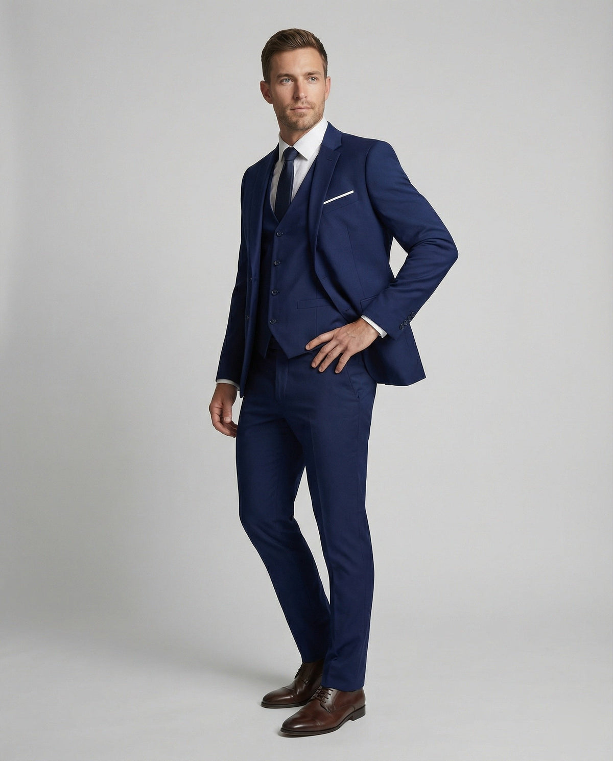 Men's Classic Three-Piece Formal Suit