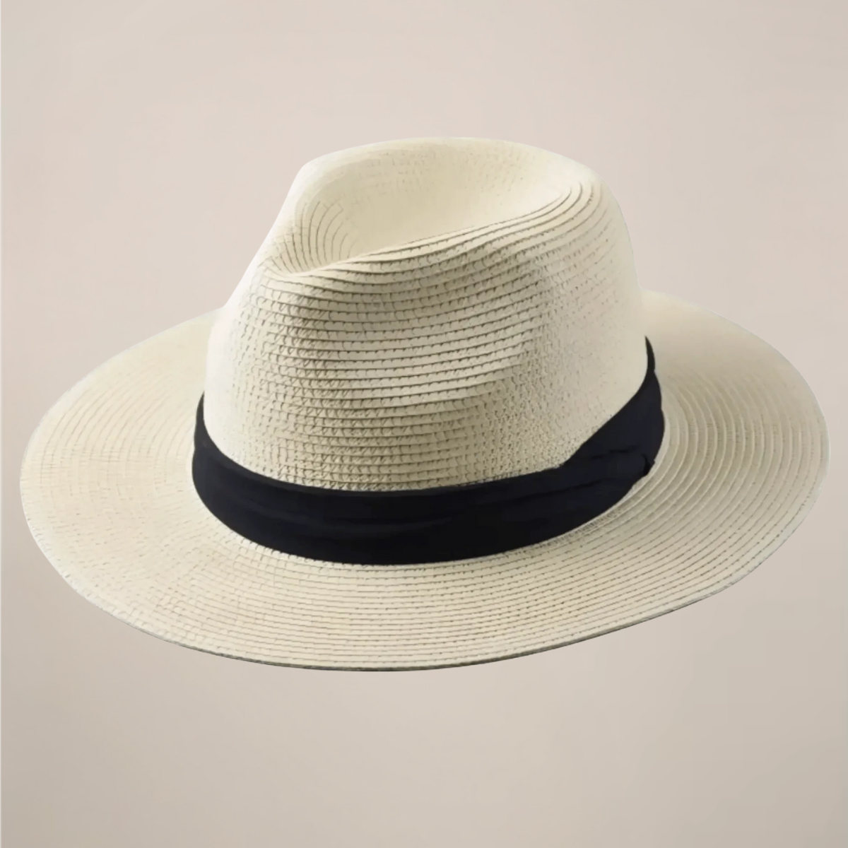 Men's Classic Wide-Brim Summer Panama Hat for Timeless Style