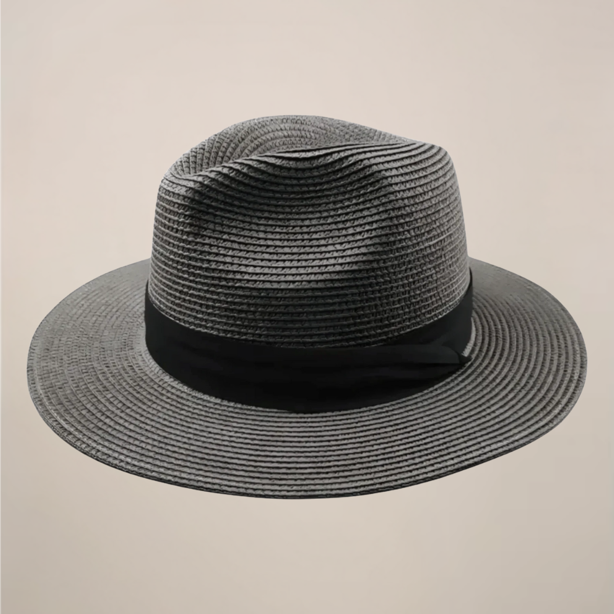 Men's Classic Wide-Brim Summer Panama Hat for Timeless Style