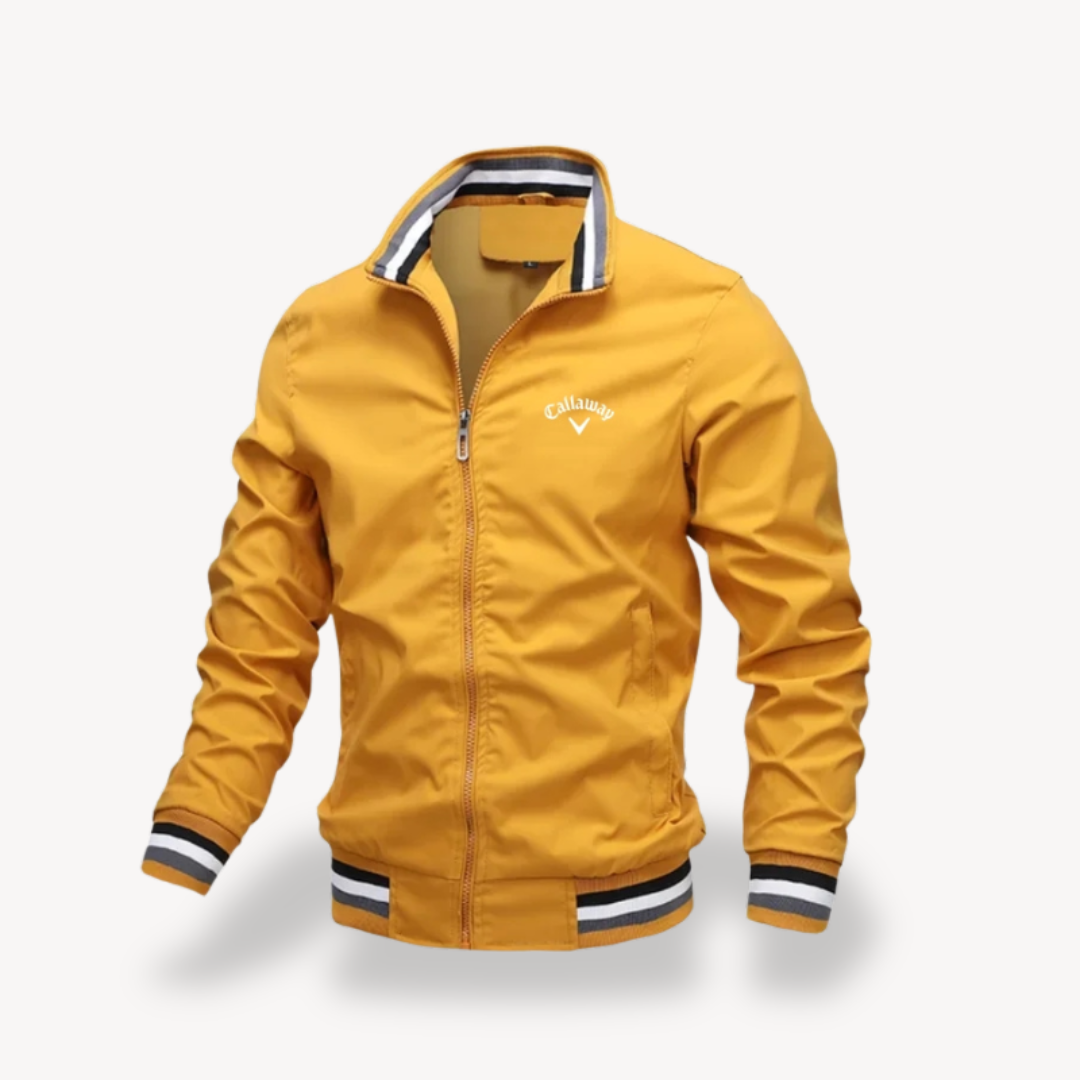 Men's Golf Jacket – Water-Resistant Windbreaker