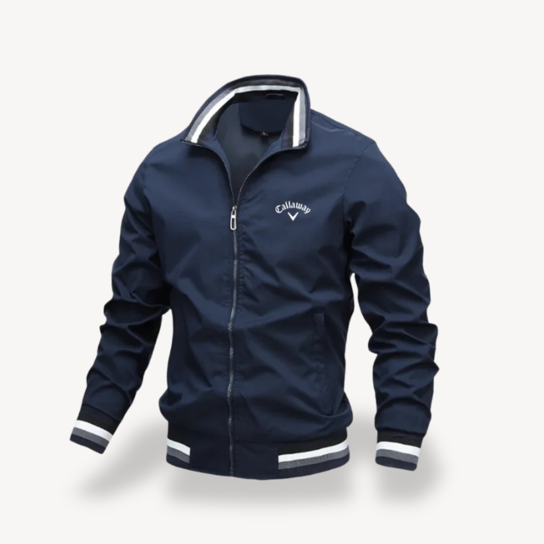 Men's Golf Jacket – Water-Resistant Windbreaker