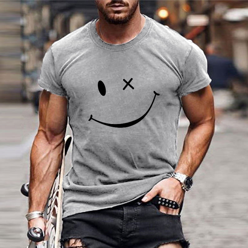 Men's Graphic Crew Neck T-Shirt
