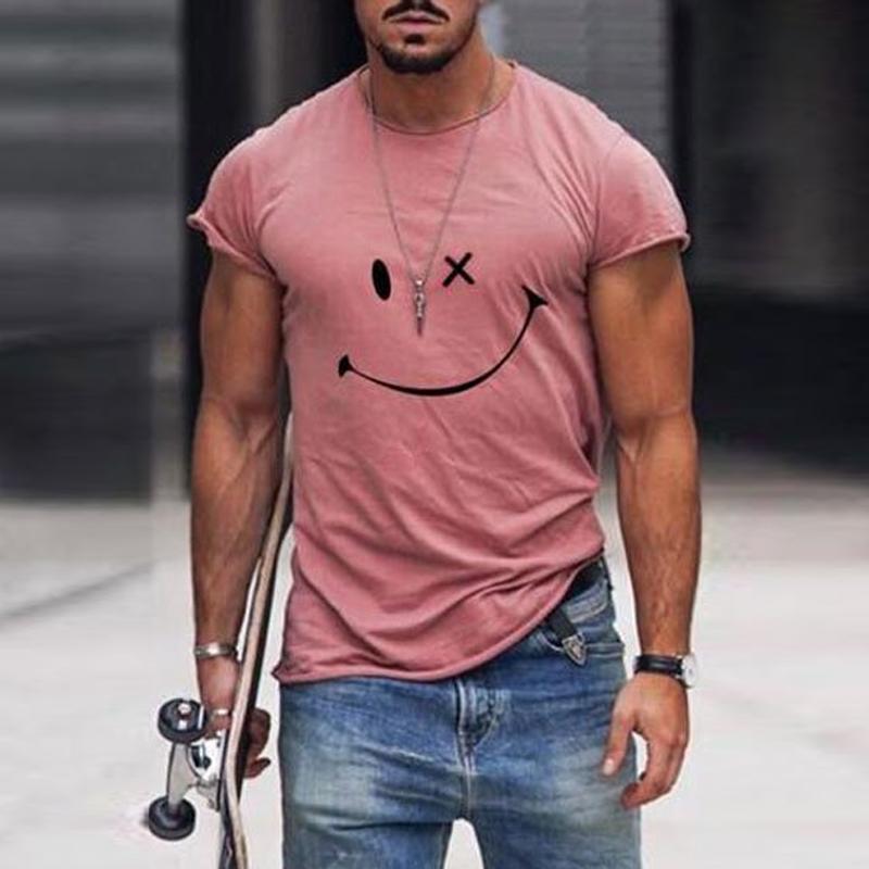 Men's Graphic Crew Neck T-Shirt