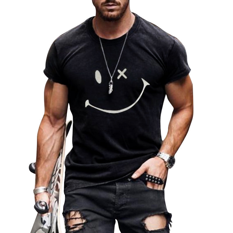 Men's Graphic Crew Neck T-Shirt
