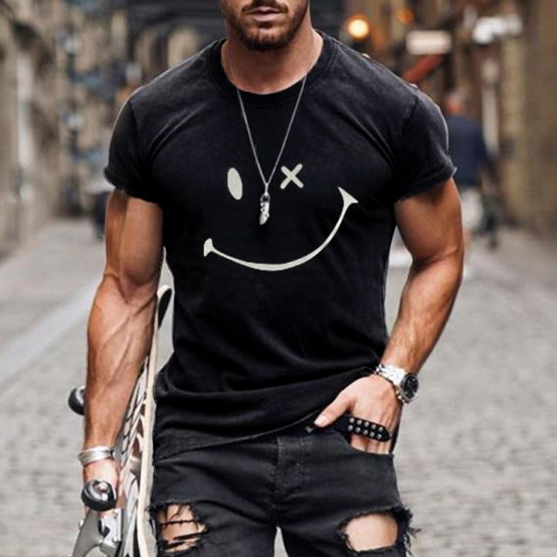 Men's Graphic Crew Neck T-Shirt