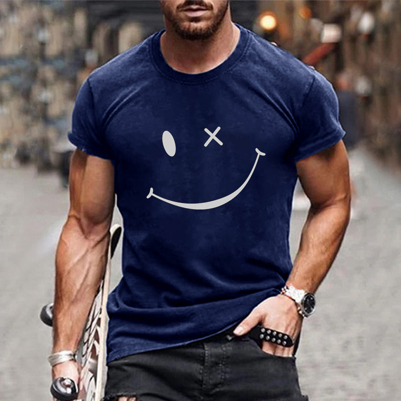 Men's Graphic Crew Neck T-Shirt
