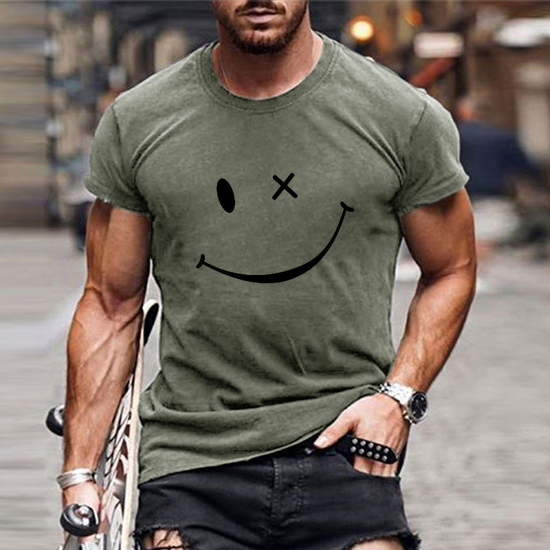 Men's Graphic Crew Neck T-Shirt