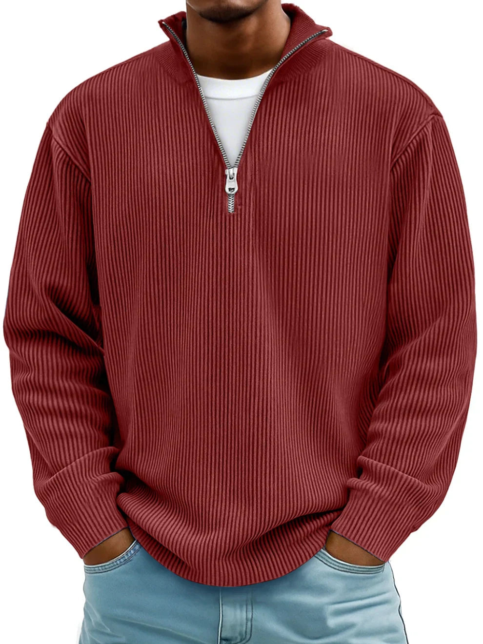 Men's Half-Zip Sweater