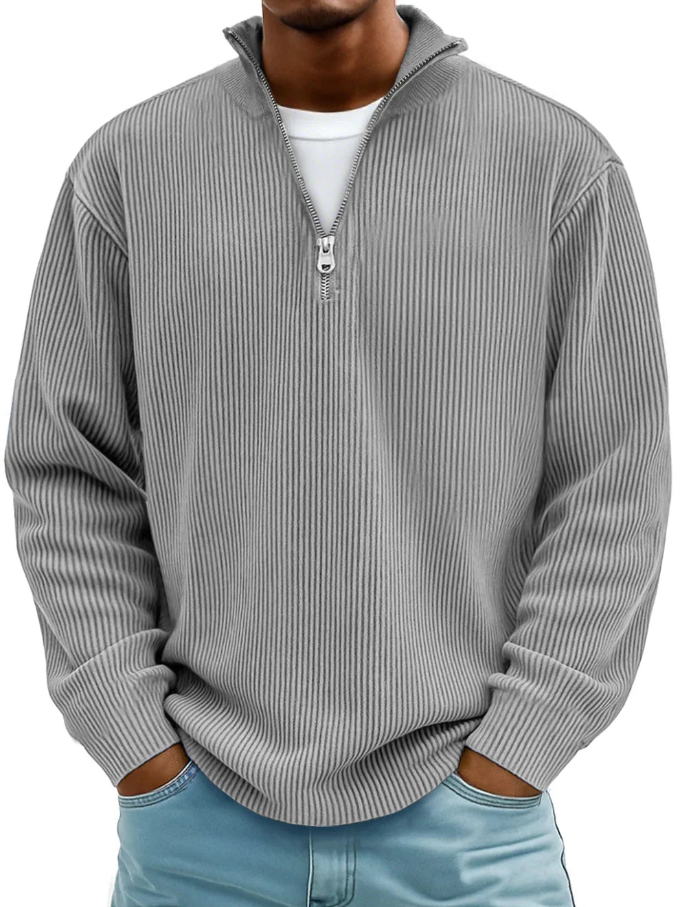 Men's Half-Zip Sweater