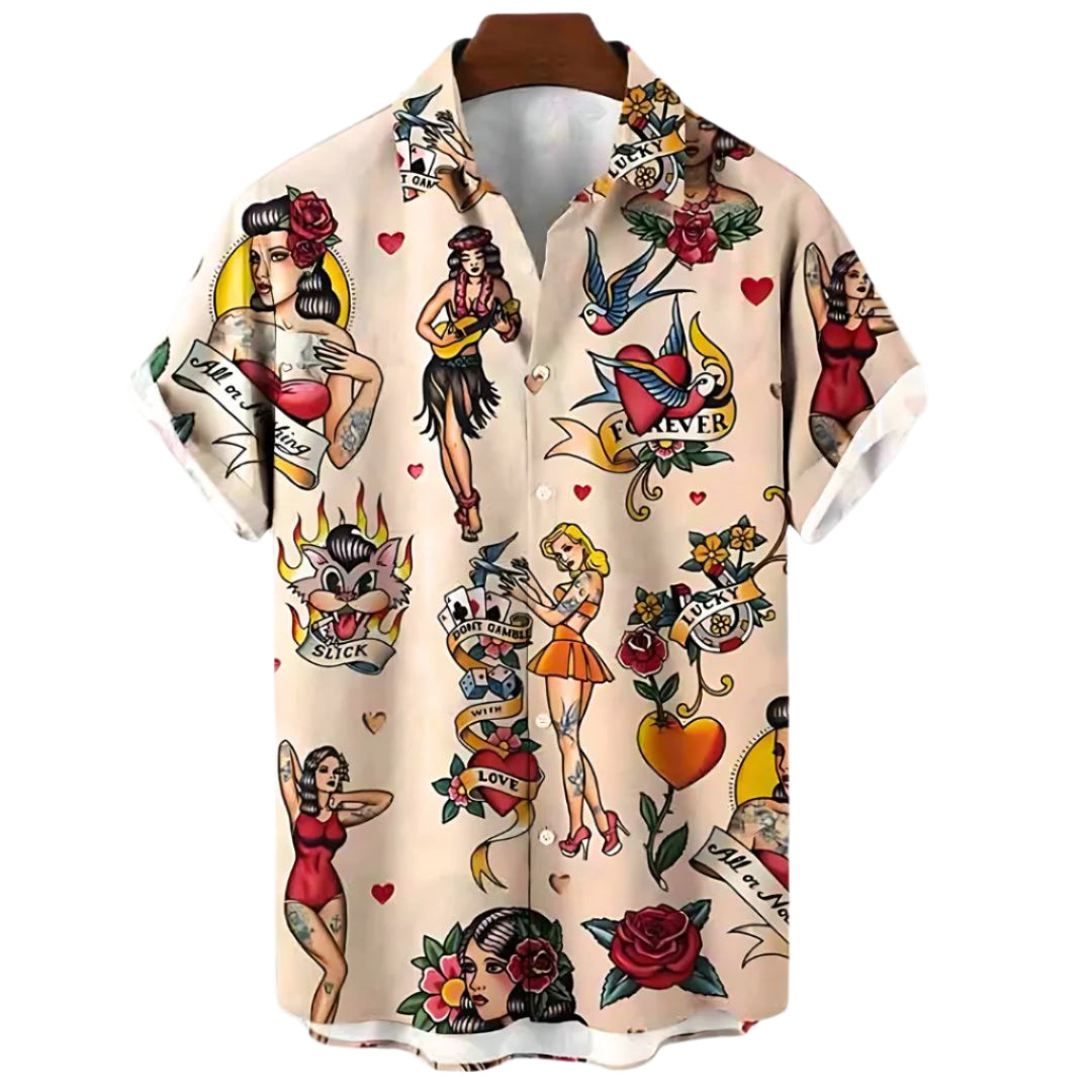 Men's Lightweight Vintage Style Shirt