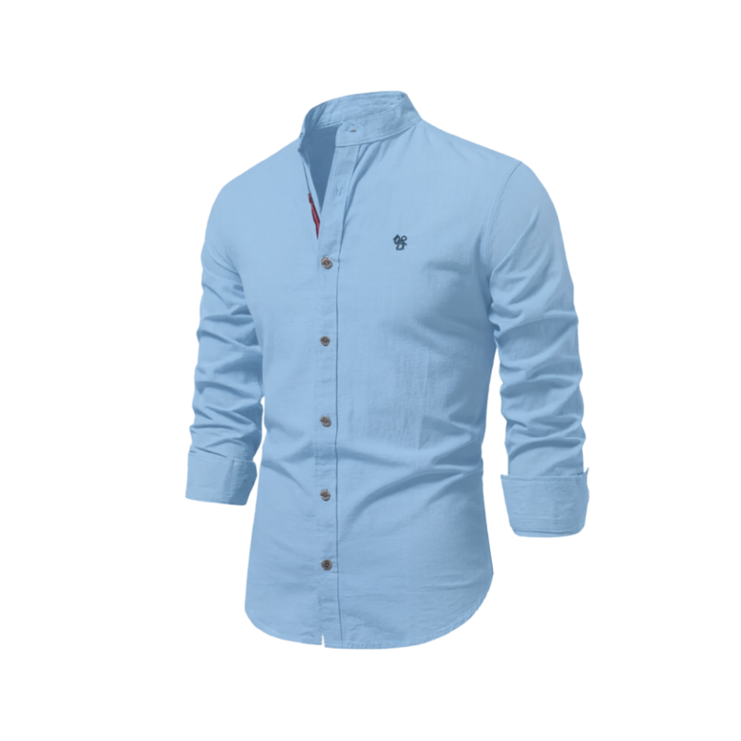 Men's Long-Sleeve Button-Down Shirt