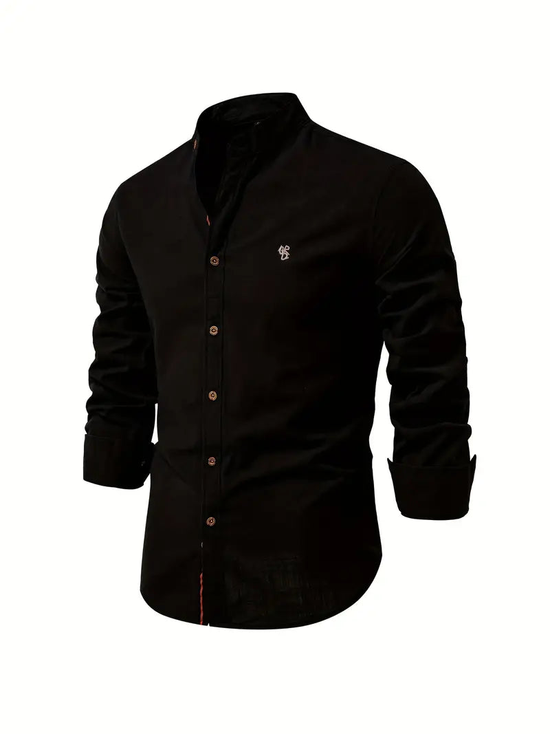 Men's Long-Sleeve Button-Down Shirt