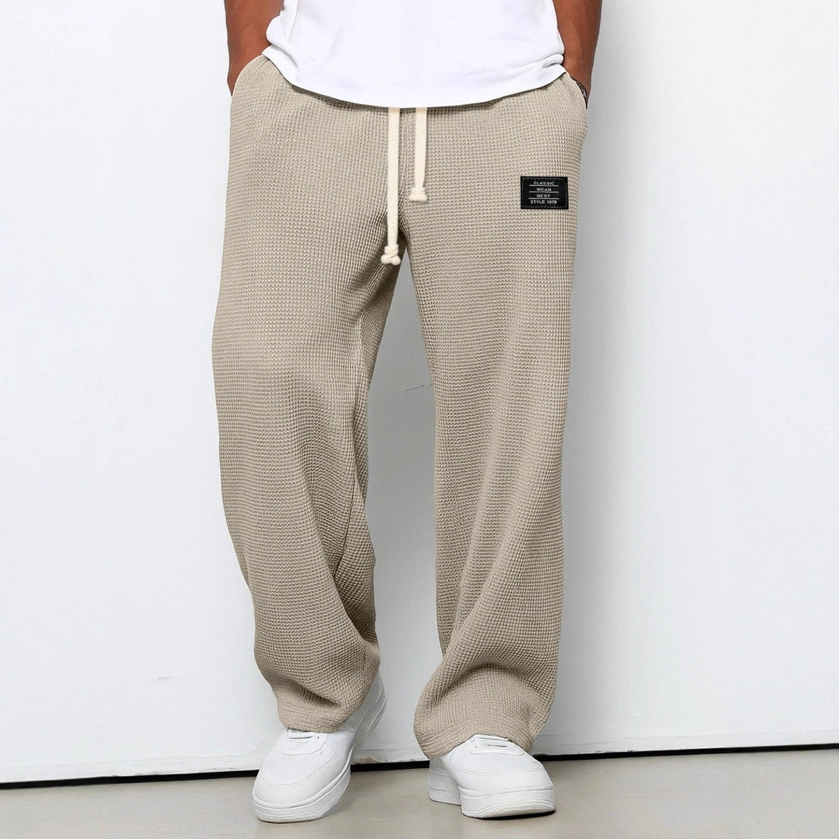 Men's Loose-Fit Drawstring Pants