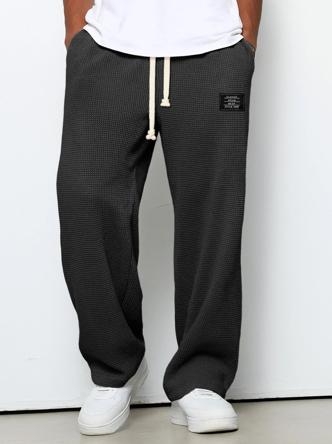 Men's Loose-Fit Drawstring Pants