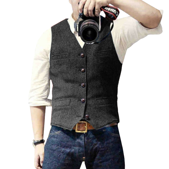 Men's Modern Style Classic Fit Suit Vest