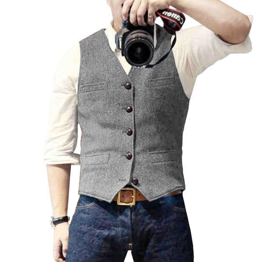 Men's Modern Style Classic Fit Suit Vest