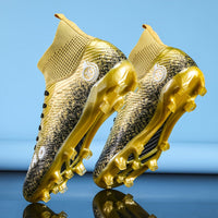 Men's Outdoor Football Boots with Non-Slip Outsole