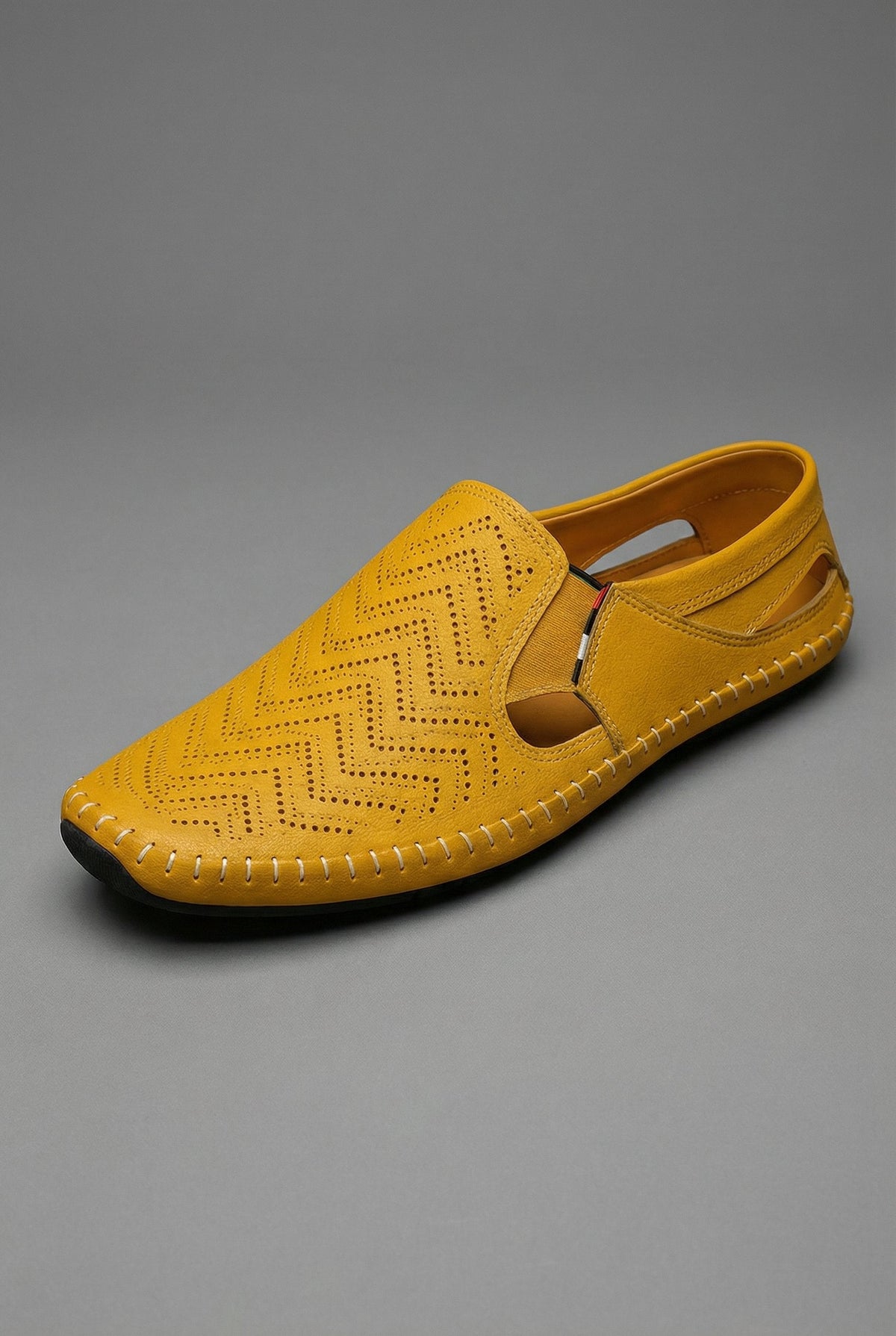 Men's Perforated Breathable Casual Slip-On Driving Loafers