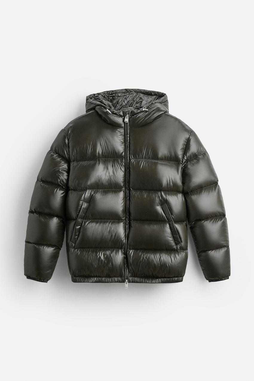 Men's Quilted Puffer Jacket with Warm Filling & Winter-Ready Design