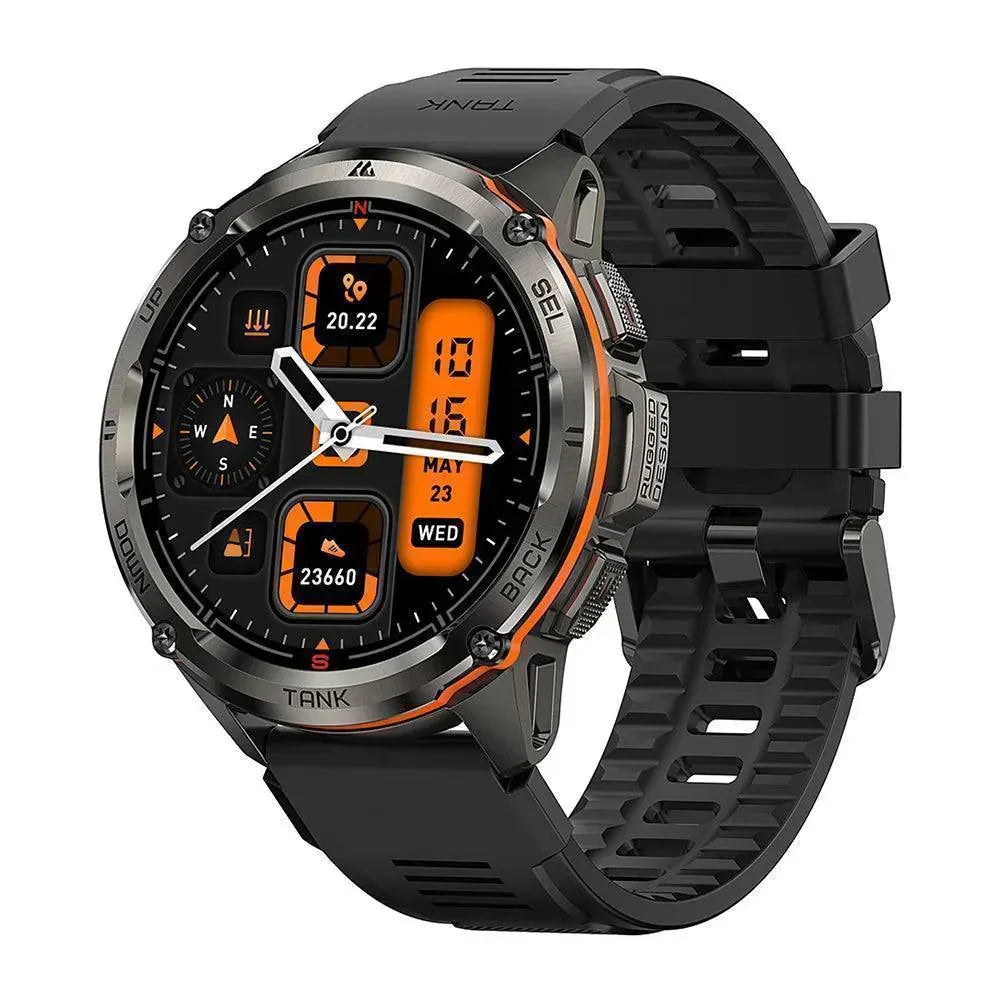 Men's Rugged GPS AMOLED Smartwatch - Fitness Tracker