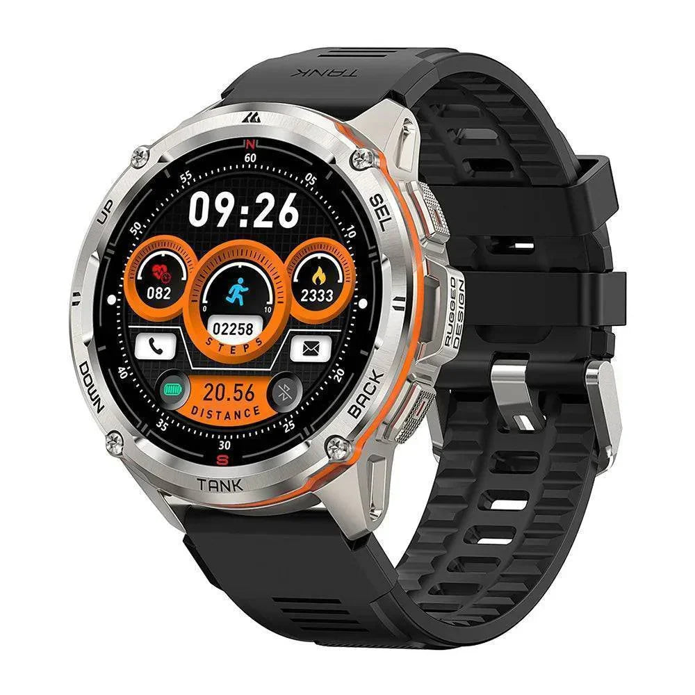 Men's Rugged GPS AMOLED Smartwatch - Fitness Tracker