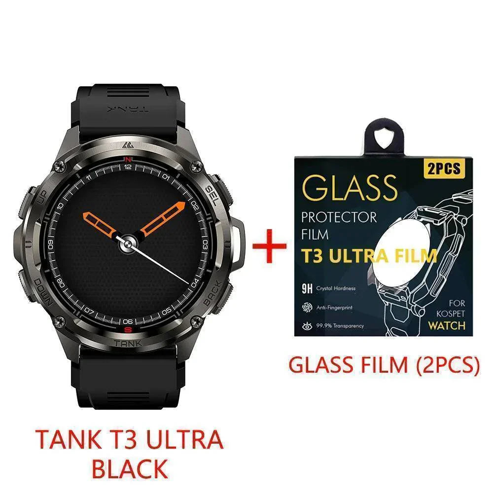 Men's Rugged GPS AMOLED Smartwatch - Fitness Tracker
