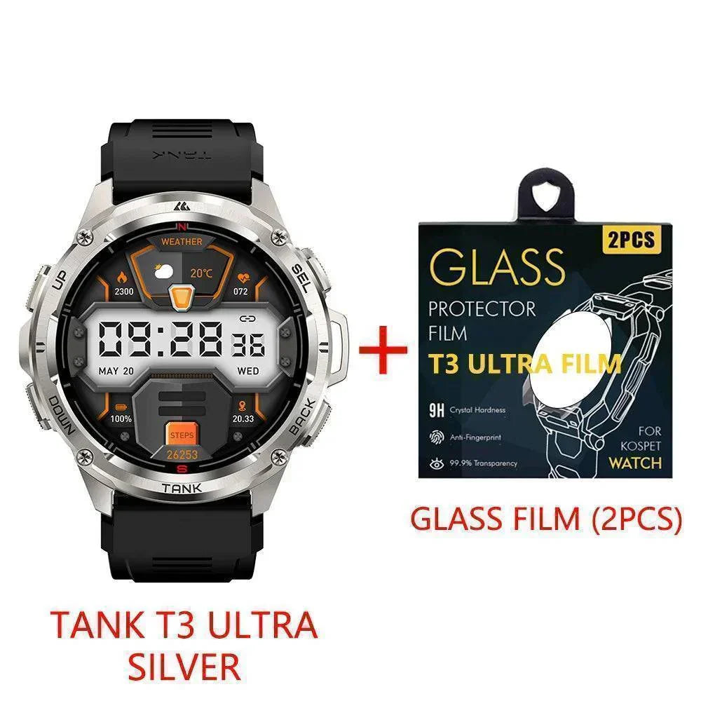 Men's Rugged GPS AMOLED Smartwatch - Fitness Tracker