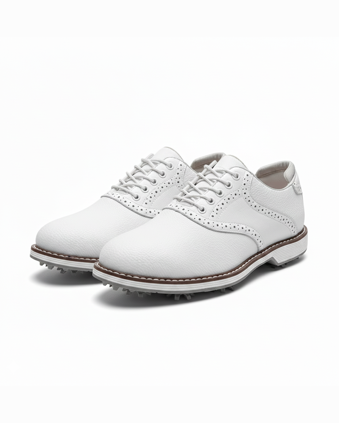 Men's Spiked Brogue Golf Shoes