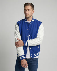 Men's Sporty Varsity Jacket