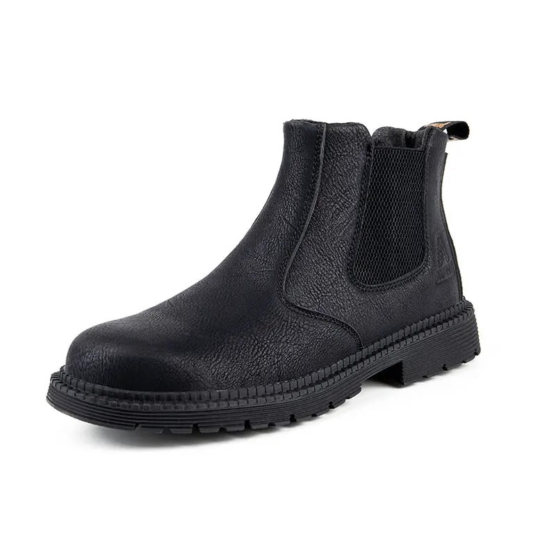 Men's Steel-Toe Chelsea Work Boots