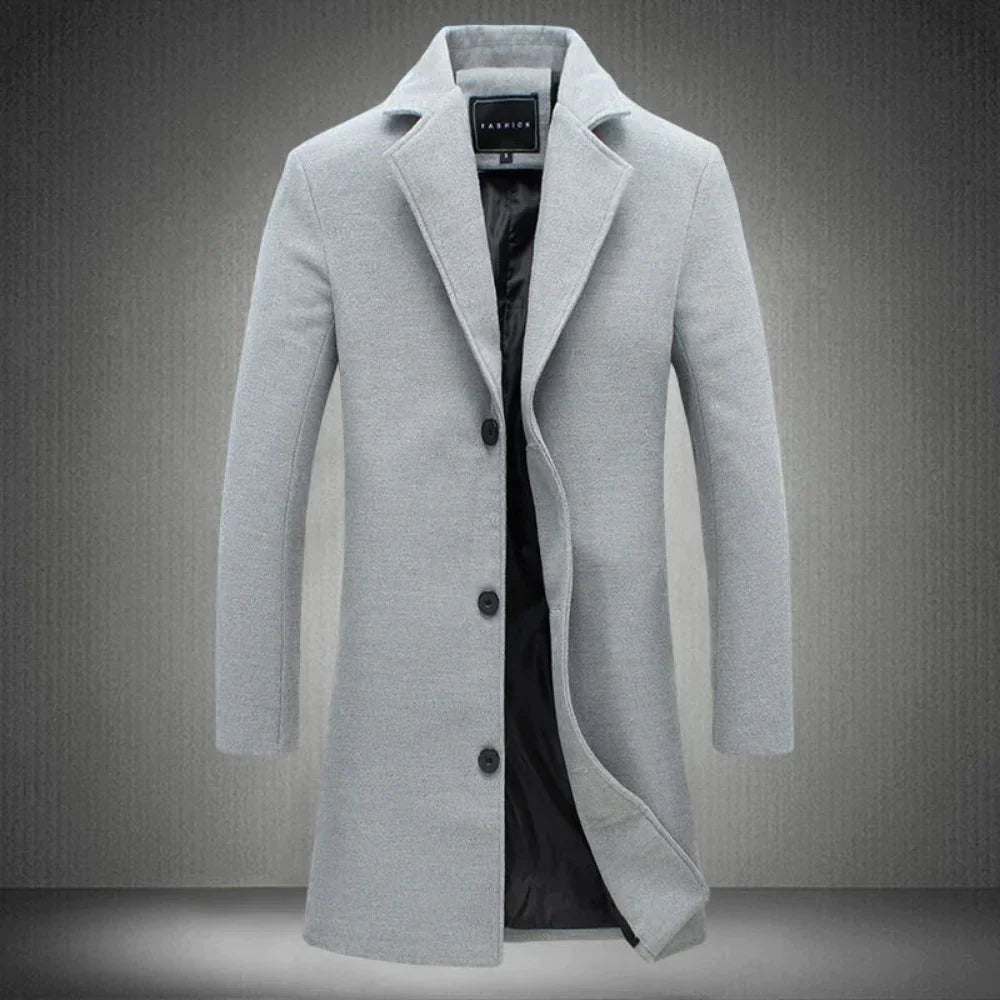 Men's Stylish and Comfortable Long Winter Coat
