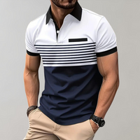 Men's Summer Polo Shirt - Comfortable and Stylish Design