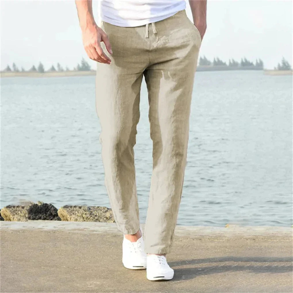 Men's Summer Trousers – Casual Style with Airy Design