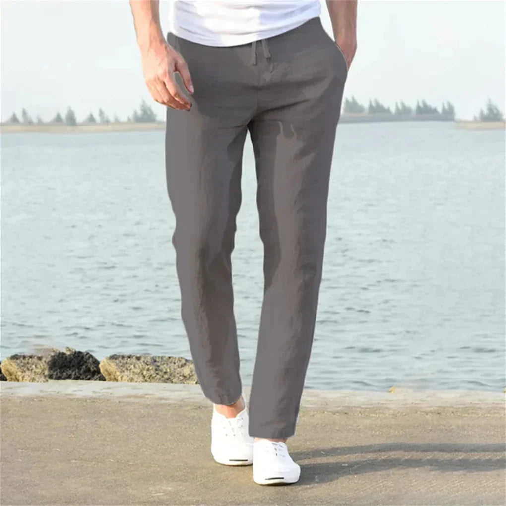 Men's Summer Trousers – Casual Style with Airy Design