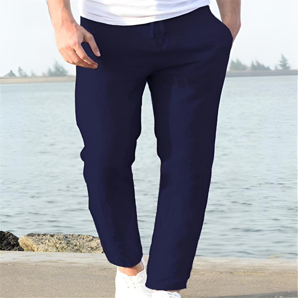 Men's Summer Trousers – Casual Style with Airy Design