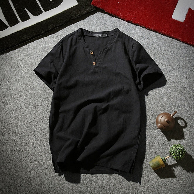 Men's T-Shirt - Airy Summer Shirt