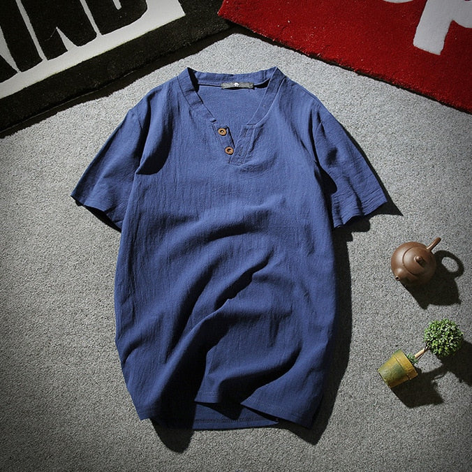 Men's T-Shirt - Airy Summer Shirt