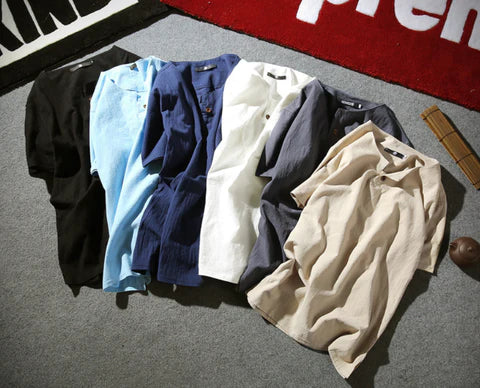 Men's T-Shirt - Airy Summer Shirt