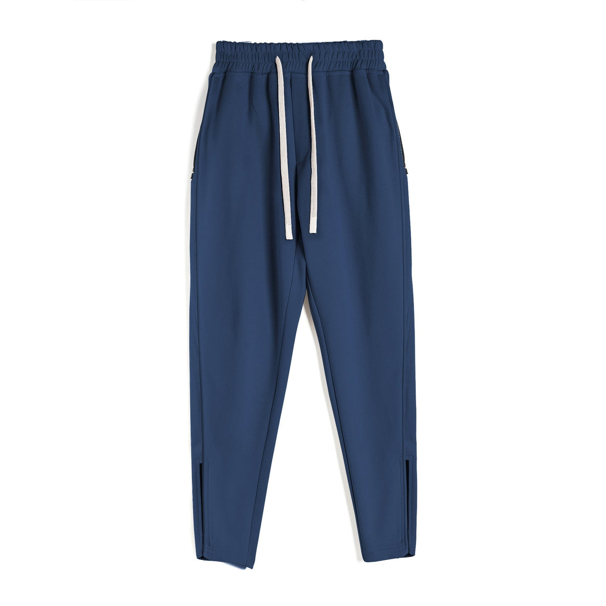Men's Tapered Track Joggers with Zippered Hems