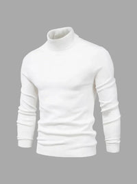 Men's Turtleneck Sweater – Washable and Versatile