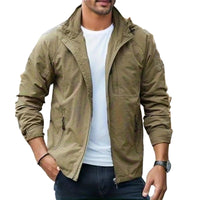 Men's Water-Repellent Breathable Cargo Jacket