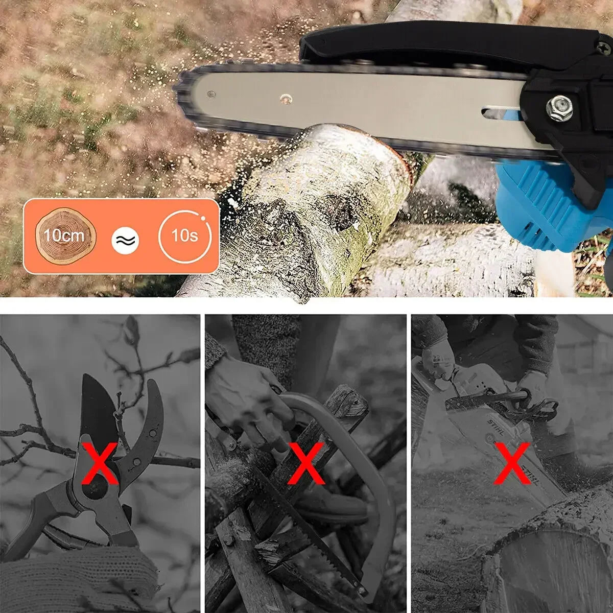 Mini Cordless Chainsaw