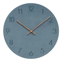 Minimalist Wooden Wall Clock