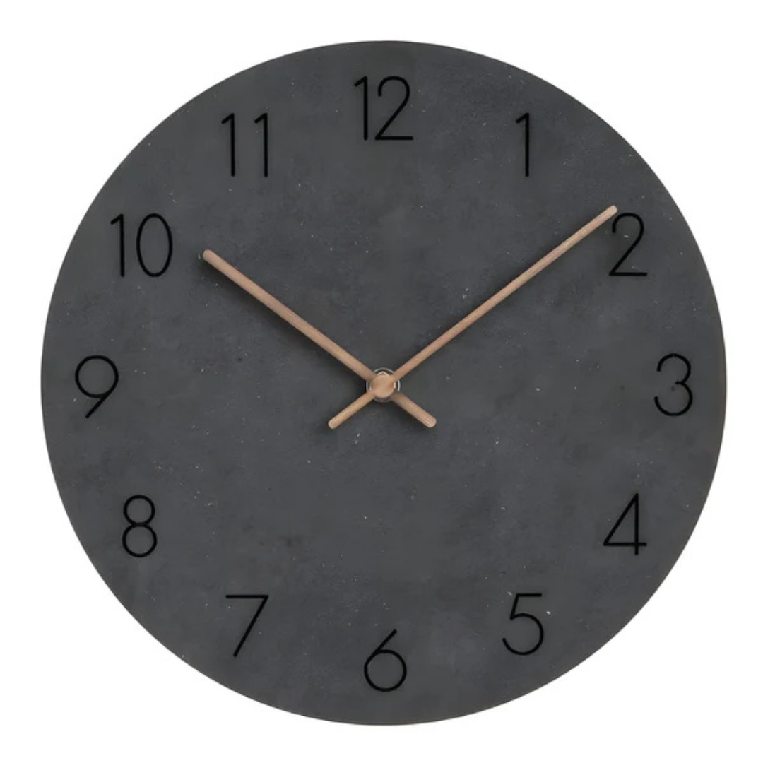 Minimalist Wooden Wall Clock