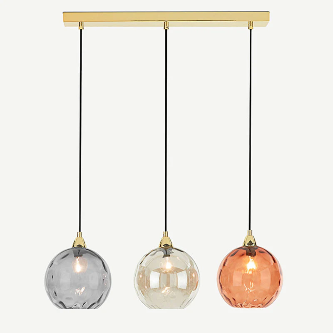 Modern 3-Light Cluster Pendant Light