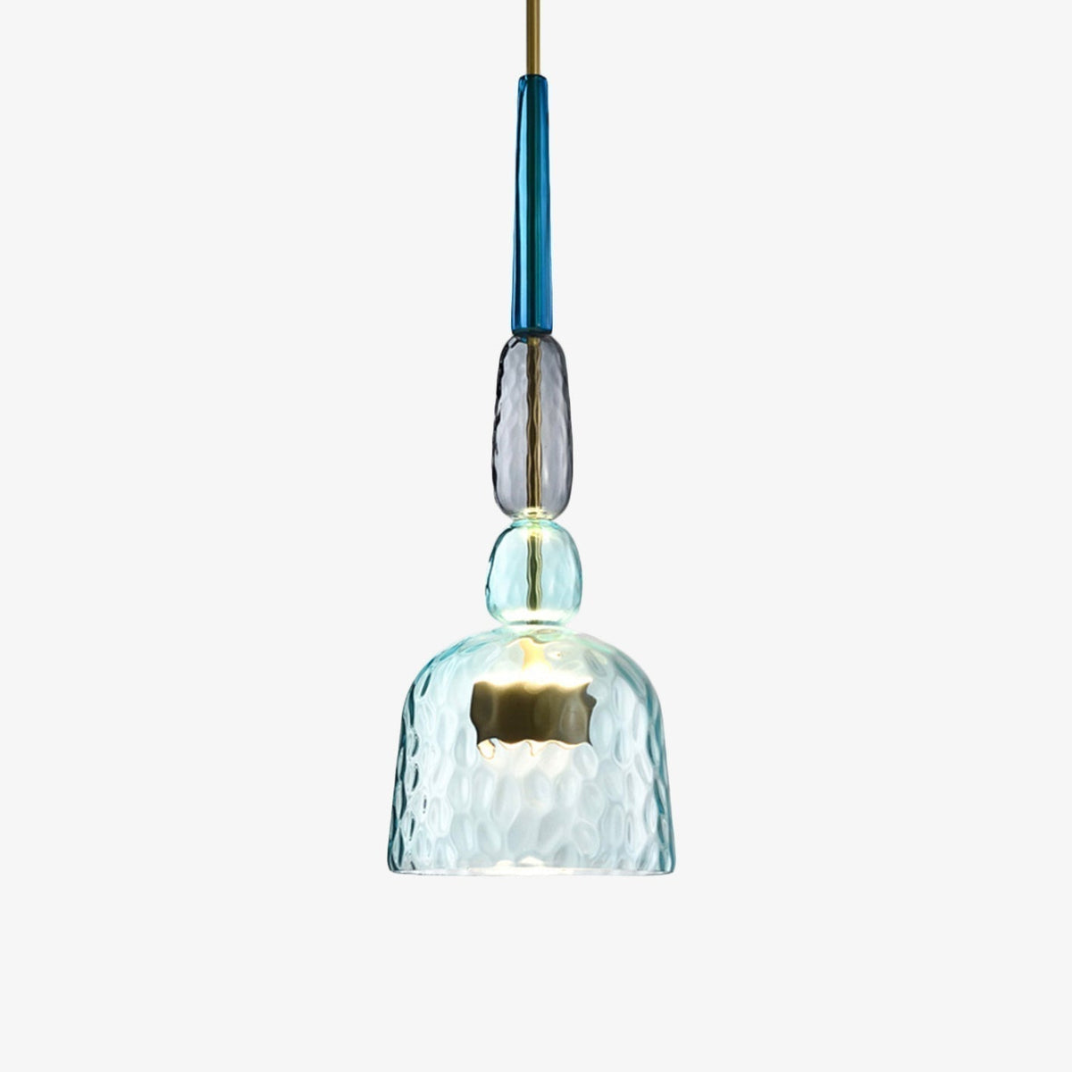 Modern Colored Glass Pendant Light