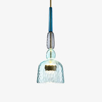Modern Colored Glass Pendant Light