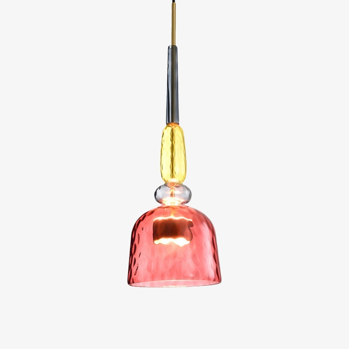 Modern Colored Glass Pendant Light