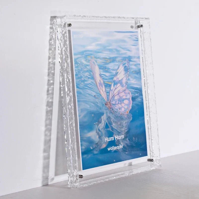 Modern Colorful Clear Acrylic Photo Frame