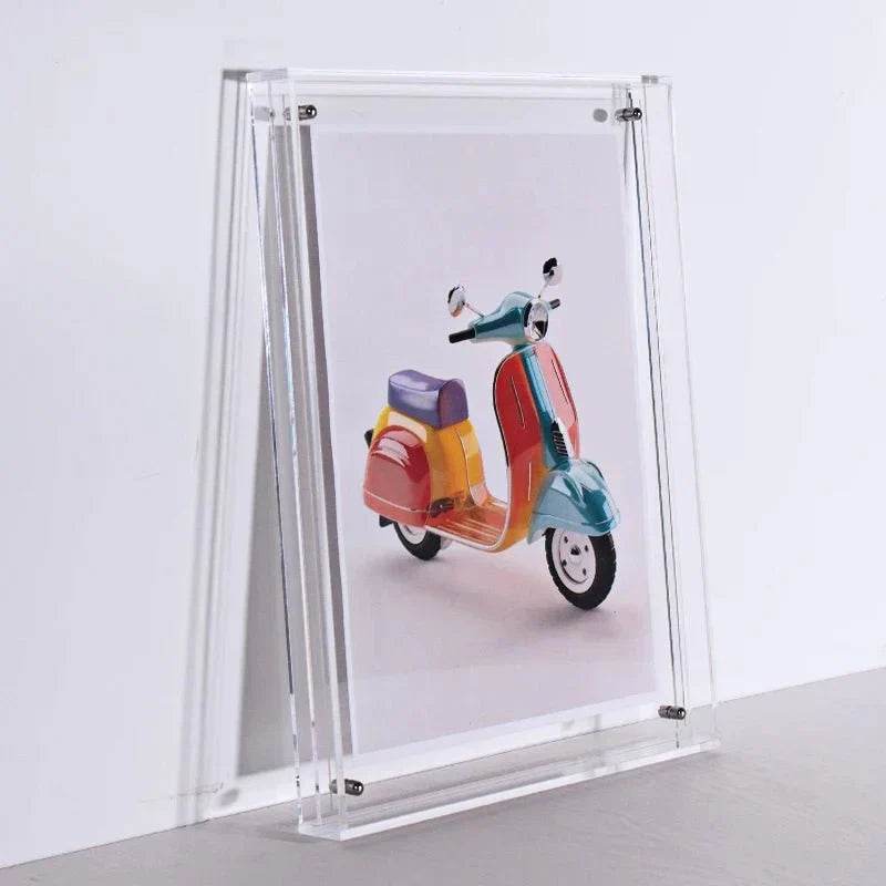 Modern Colorful Clear Acrylic Photo Frame